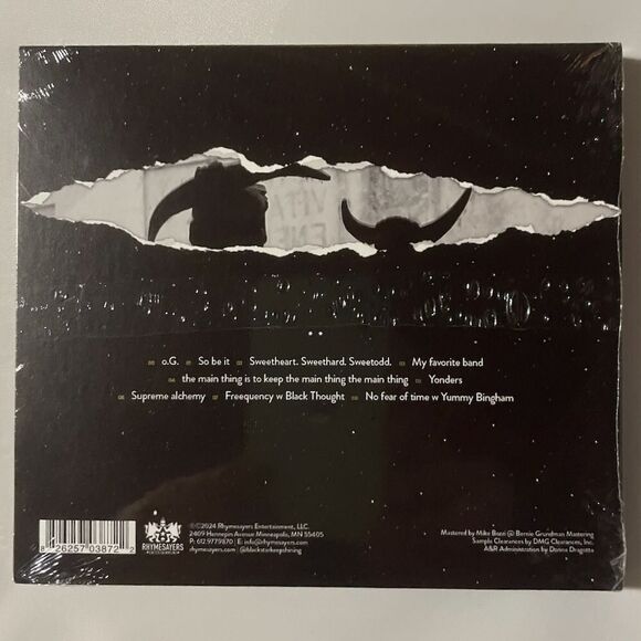 Black Star NEW CD 2024 No Fear Of Time Compact Disc Rhymesayers CD Mos Def - Picture 3 of 4